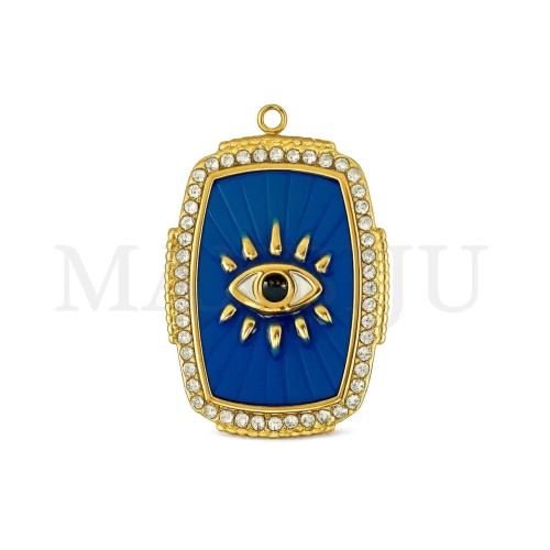 Stainless Steel Pendant 23x34mm