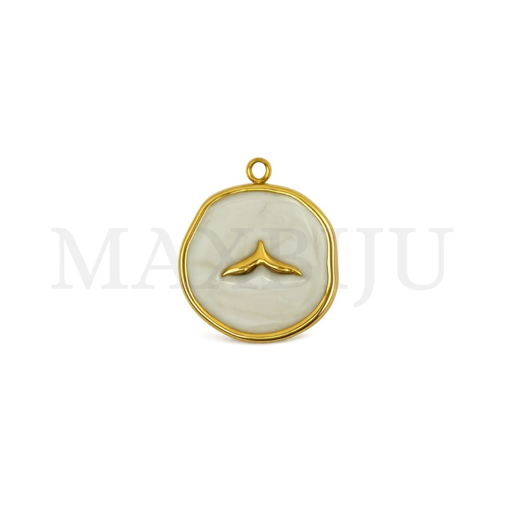 Stainless Steel Pendant 15mm