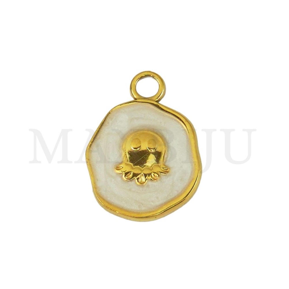 Stainless Steel Pendant 13mm