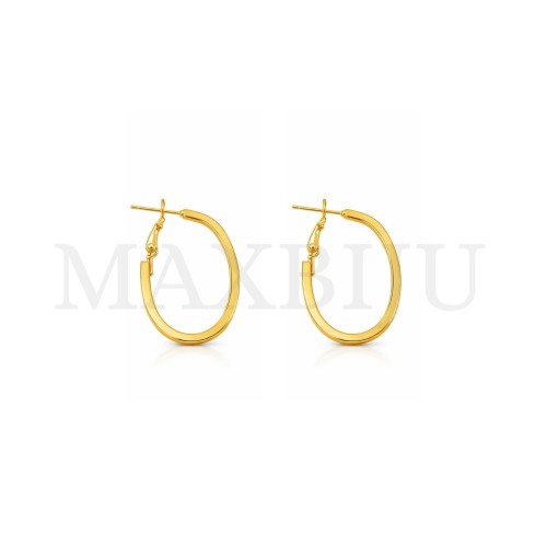 Metal Oval Rings 28x43mm