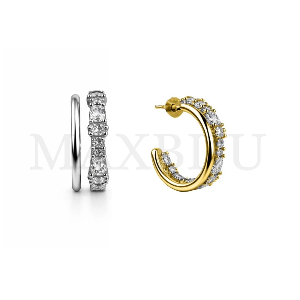 Stainless Steel Earrings 8x23mm