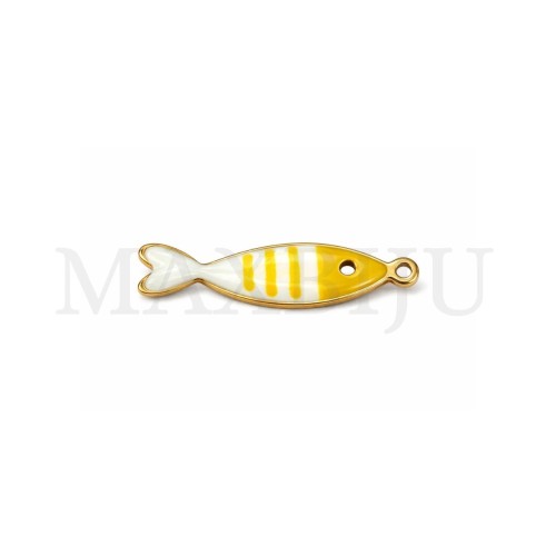 Stainless Steel Fish Pendant - 5x19mm