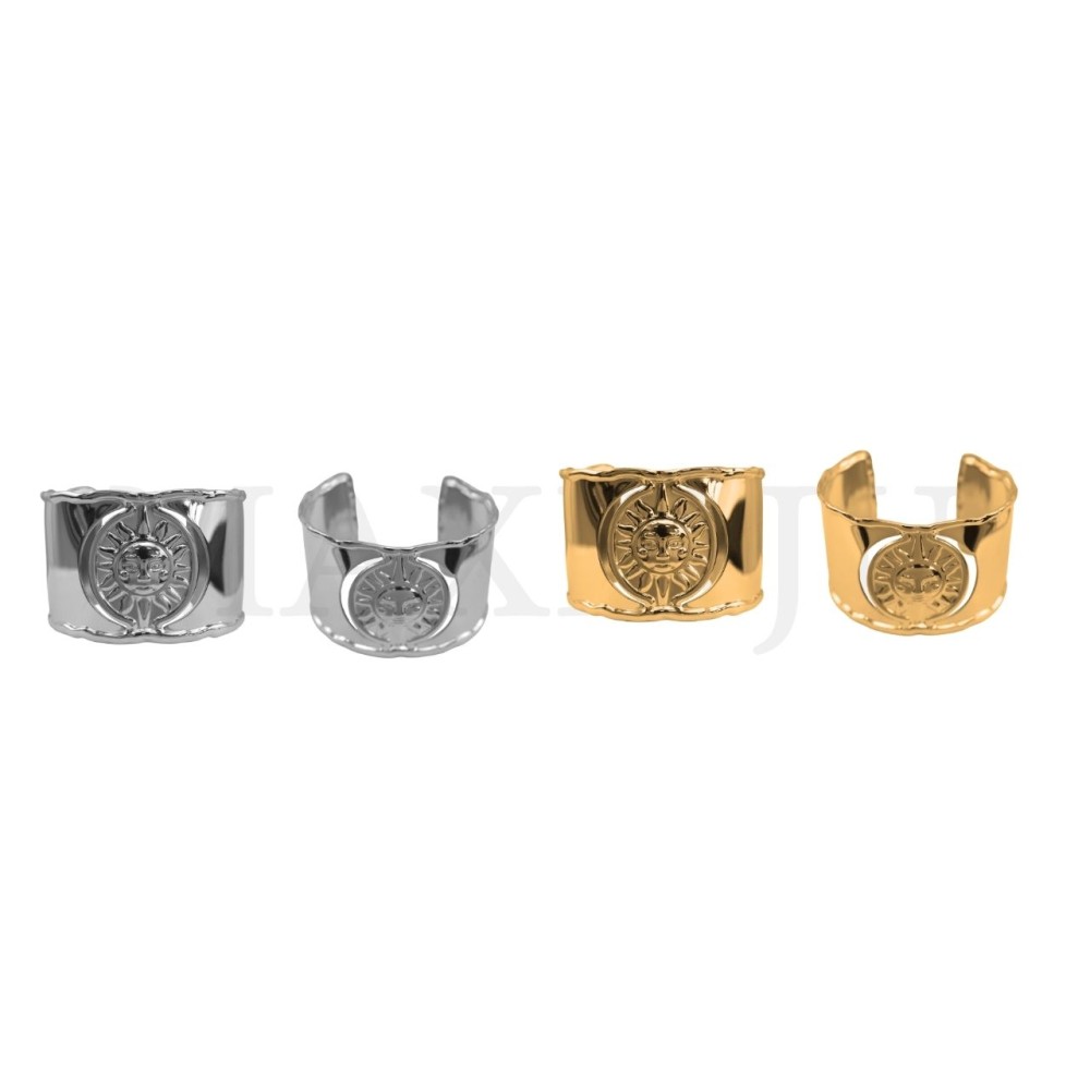 Stainless Steel Bracelet  64x55x44mm - Sun