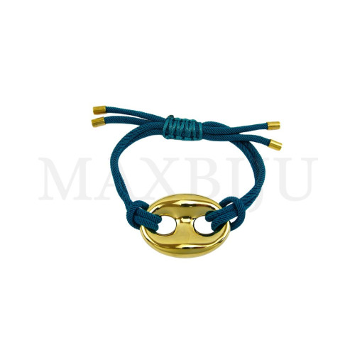 Rope Bracelet With Stainless Steel Pendant – 12cm