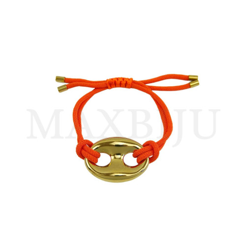 Rope Bracelet With Stainless Steel Pendant – 12cm