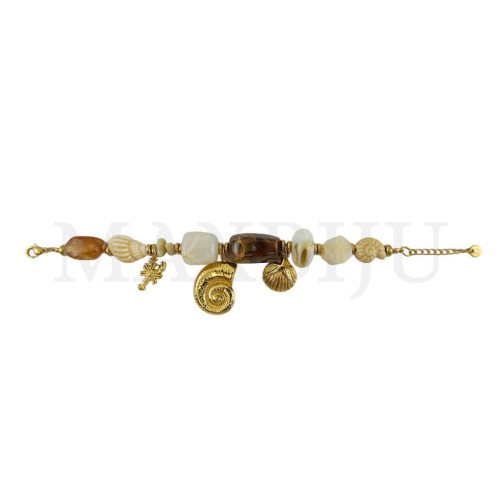 Stainless Steel and Resin Bracelet – 25cm