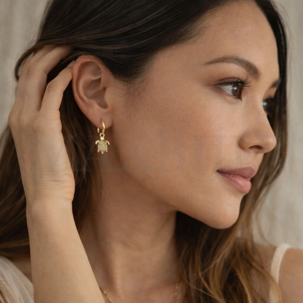 Stainless Steel Earrings 10x30mm