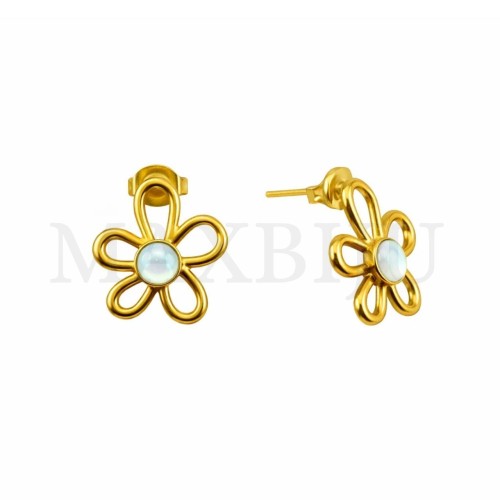 Stainless Steel Earrings 15x15mm