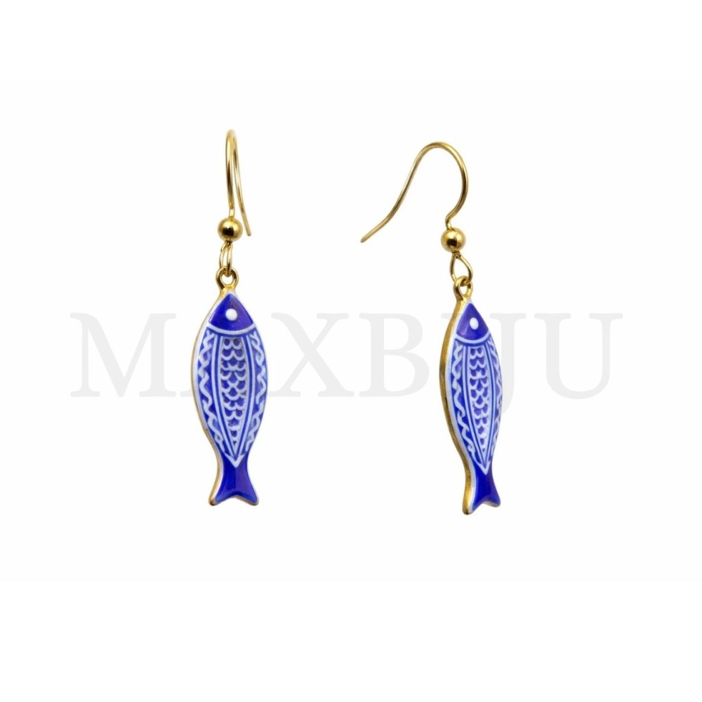 Stainless Steel Earrings 09x39mm