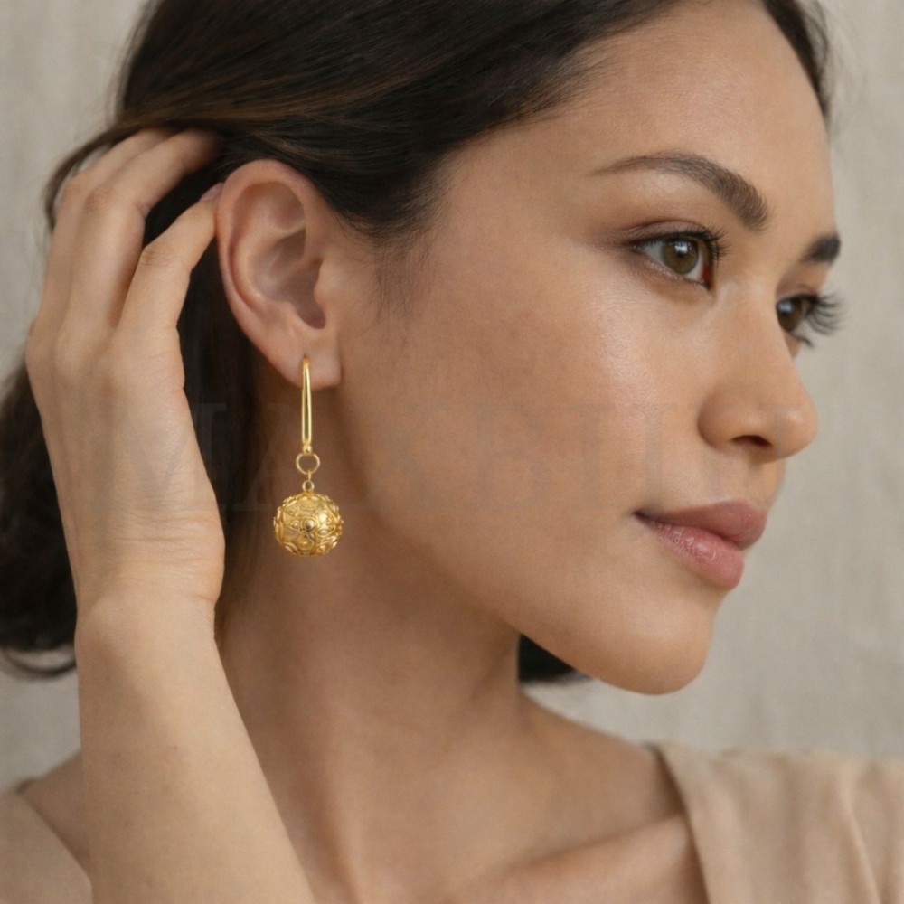 Stainless Steel Earrings 12x22mm