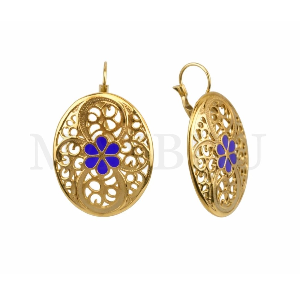 Stainless Steel Earrings 24x36mm