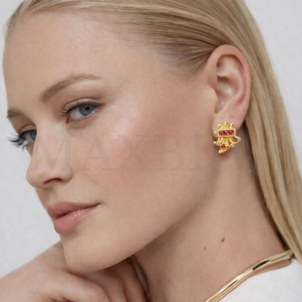 Stainless Steel Earrings 15x23mm