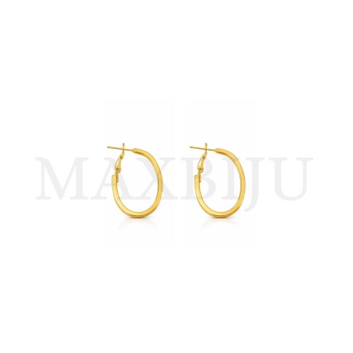 Metal Oval Rings 22x36mm