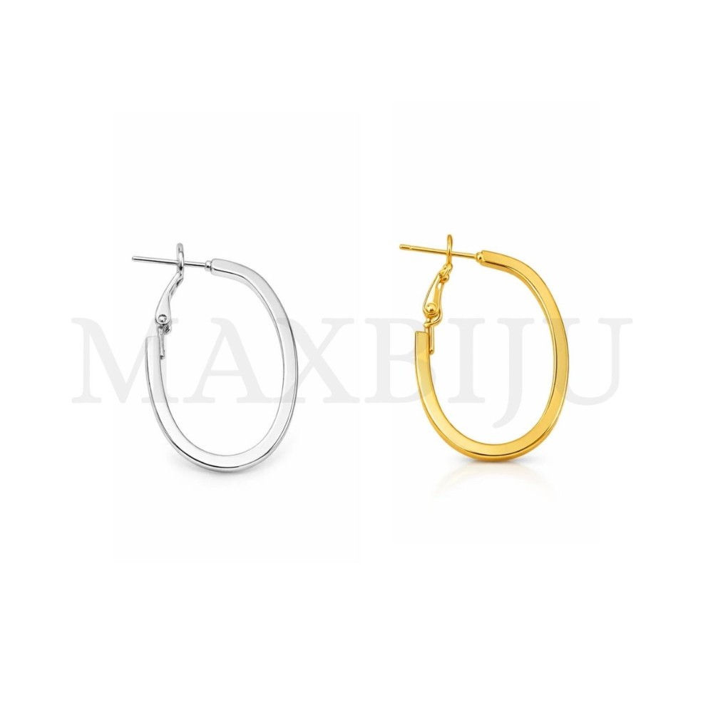 Metal Oval Rings 36x56mm