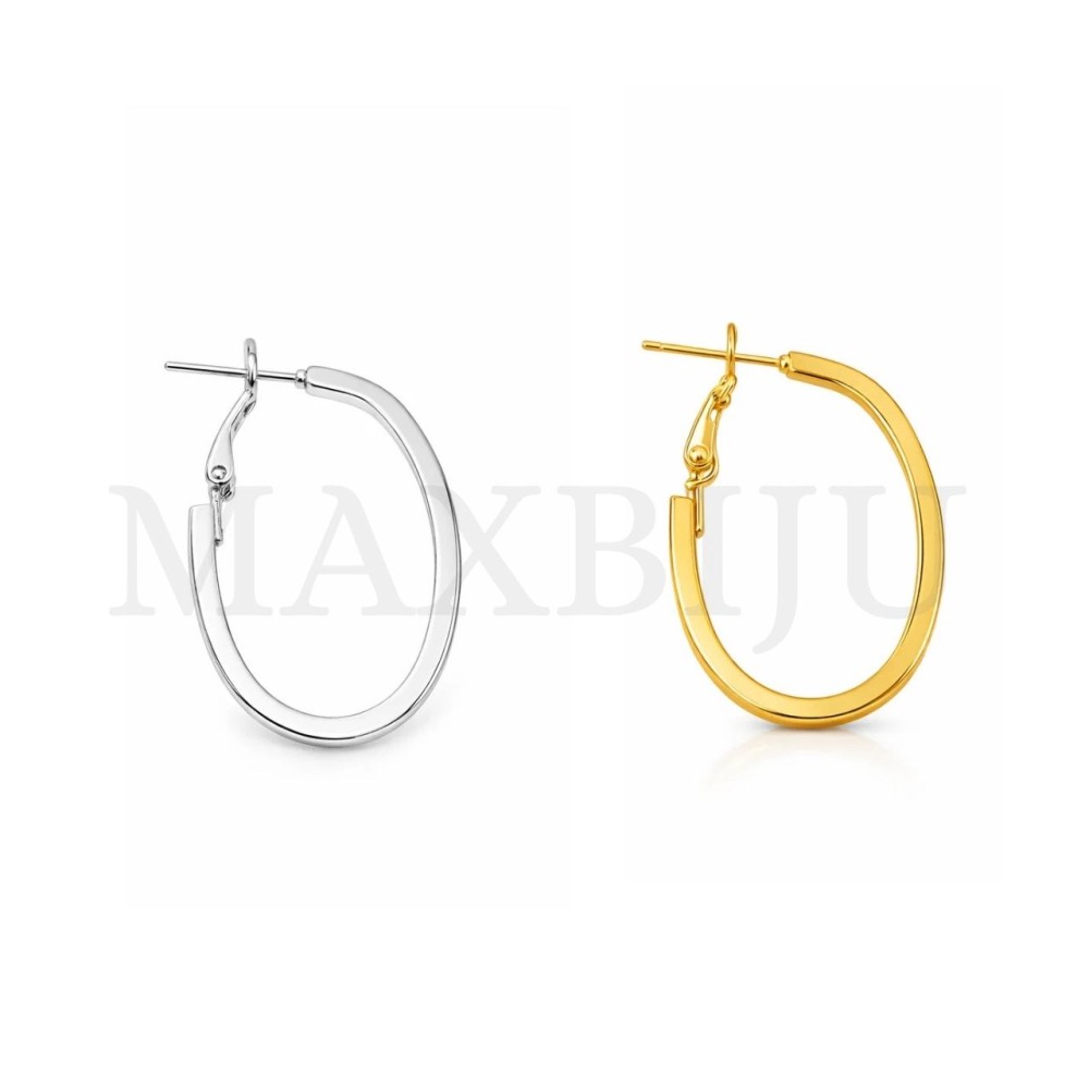 Metal Oval Rings 40x66mm