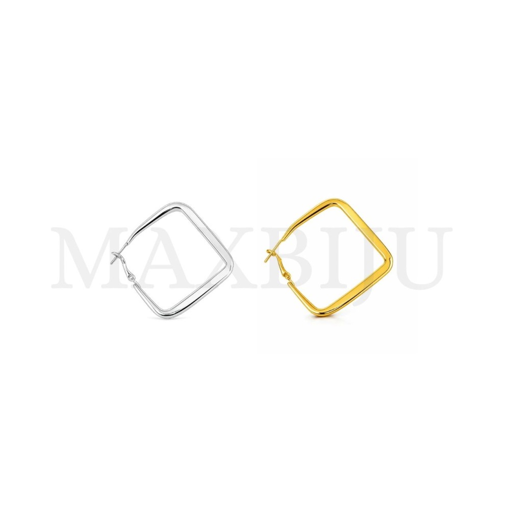 Square Metal Rings 35x35mm
