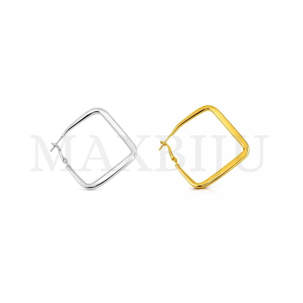 Square Metal Rings 45x45mm