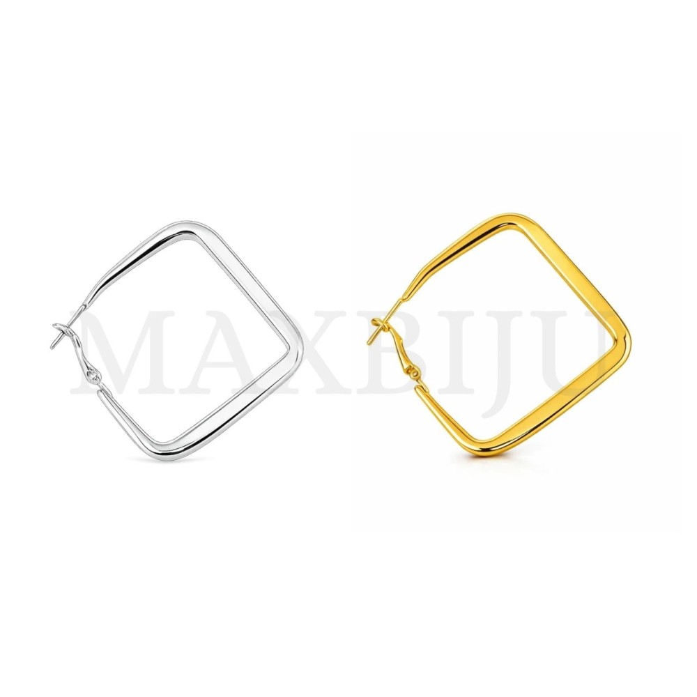 Square Metal Rings 55x55mm