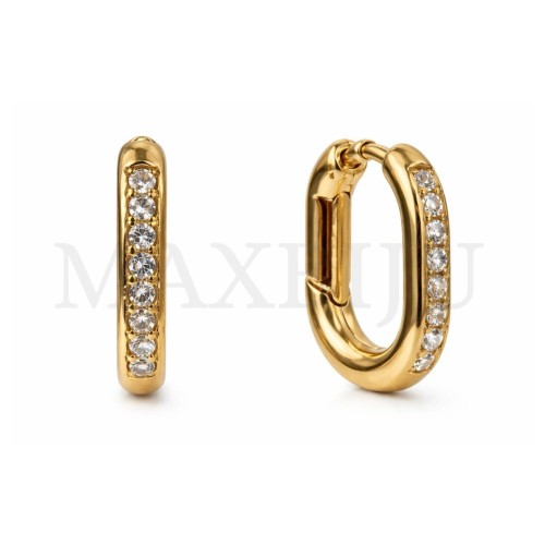 Stainless Steel Earrings 4x22mm