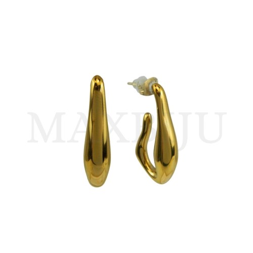 Stainless Steel Earring 7x14x29mm