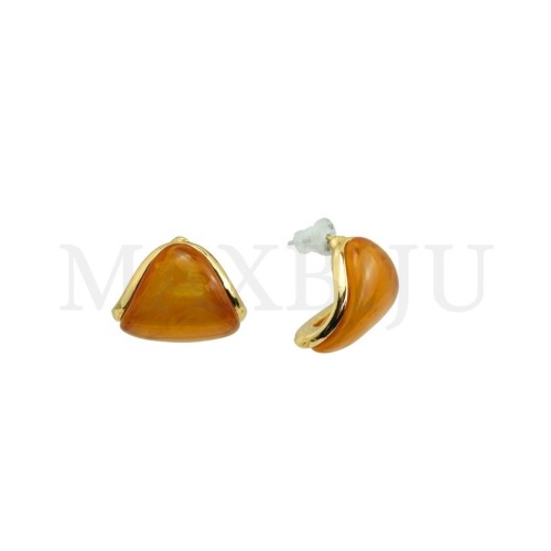 Metal and Resin Earring