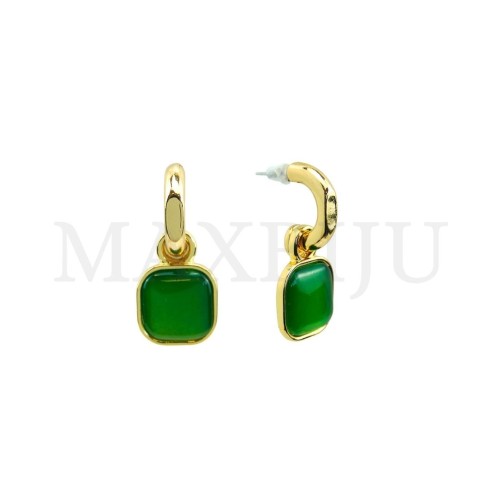 Metal and Resin Earring