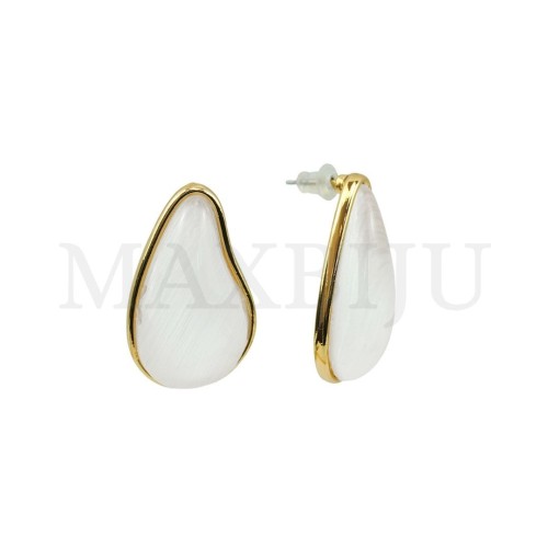 Metal and Resin Earring