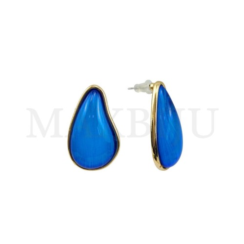 Metal and Resin Earring