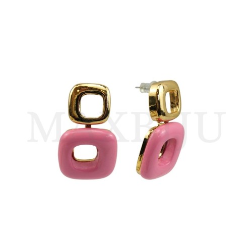 Metal and Resin Earring