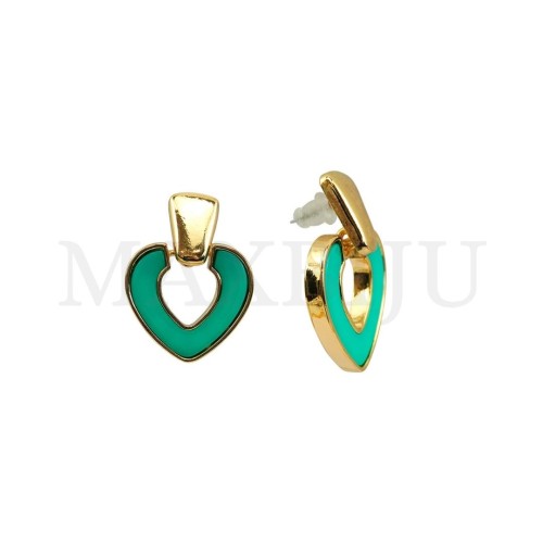 Metal and Resin Earring