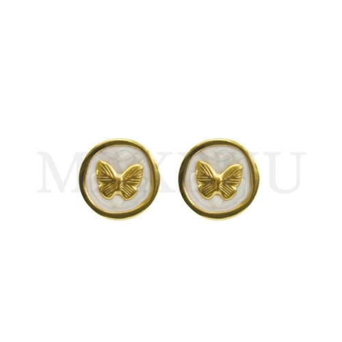 Stainless Steel and Resin Earring