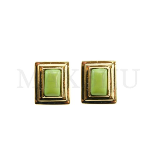 Metal and Resin Earring