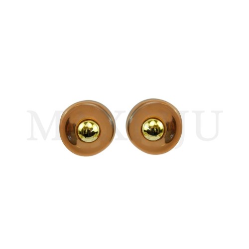 Metal and Resin Earring