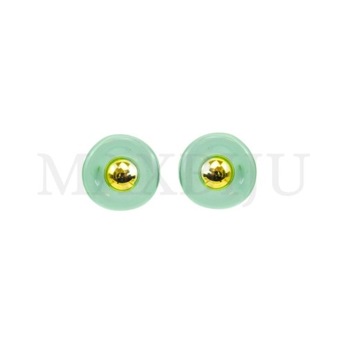 Metal and Resin Earring