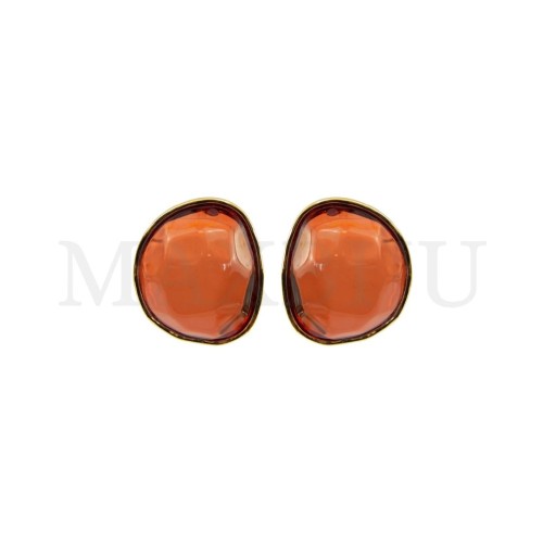 Metal and Resin Earring