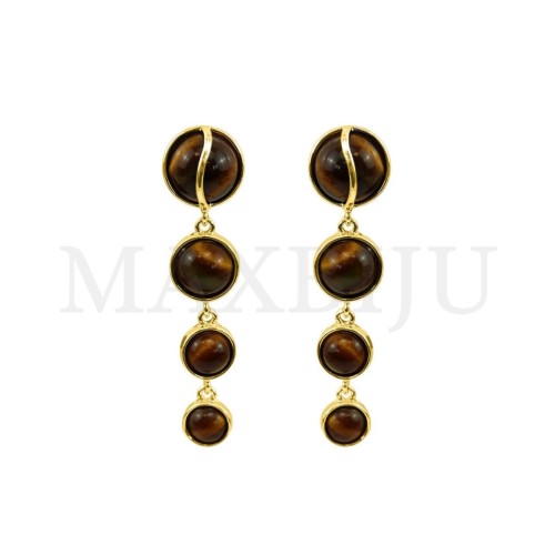 Metal and Resin Earring