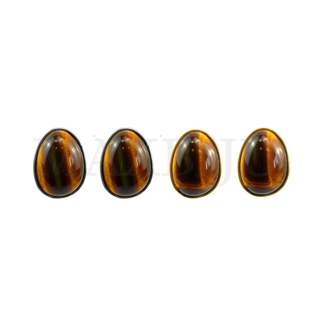 Metal and Resin Earring