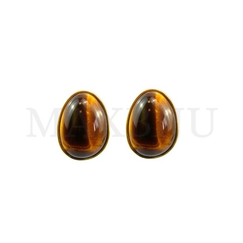 Metal and Resin Earring