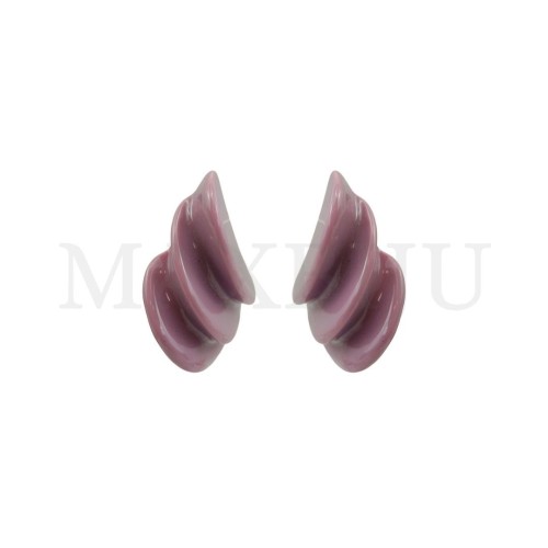 Metal and Resin Earring