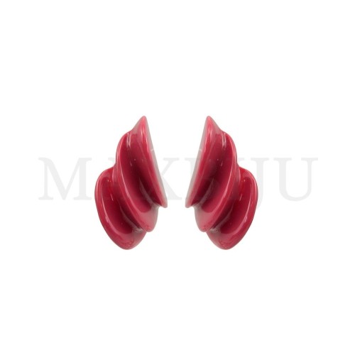 Metal and Resin Earring