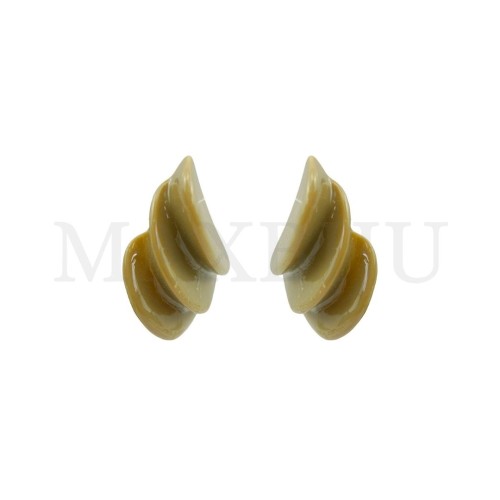 Metal and Resin Earring