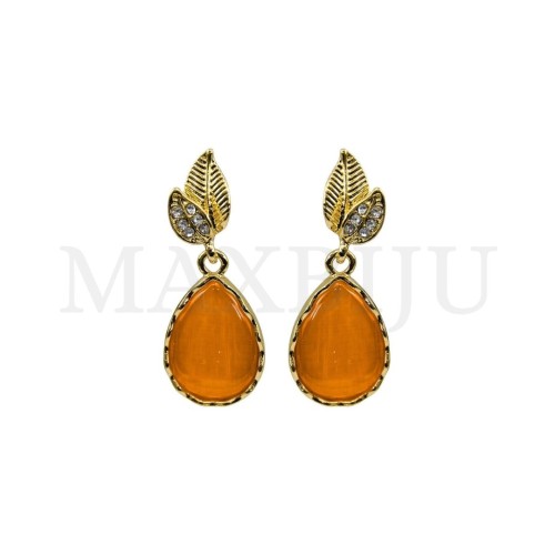 Metal and Resin Earring