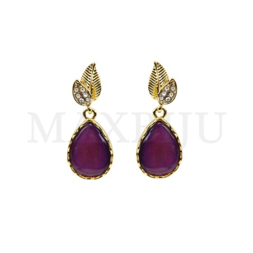 Metal and Resin Earring
