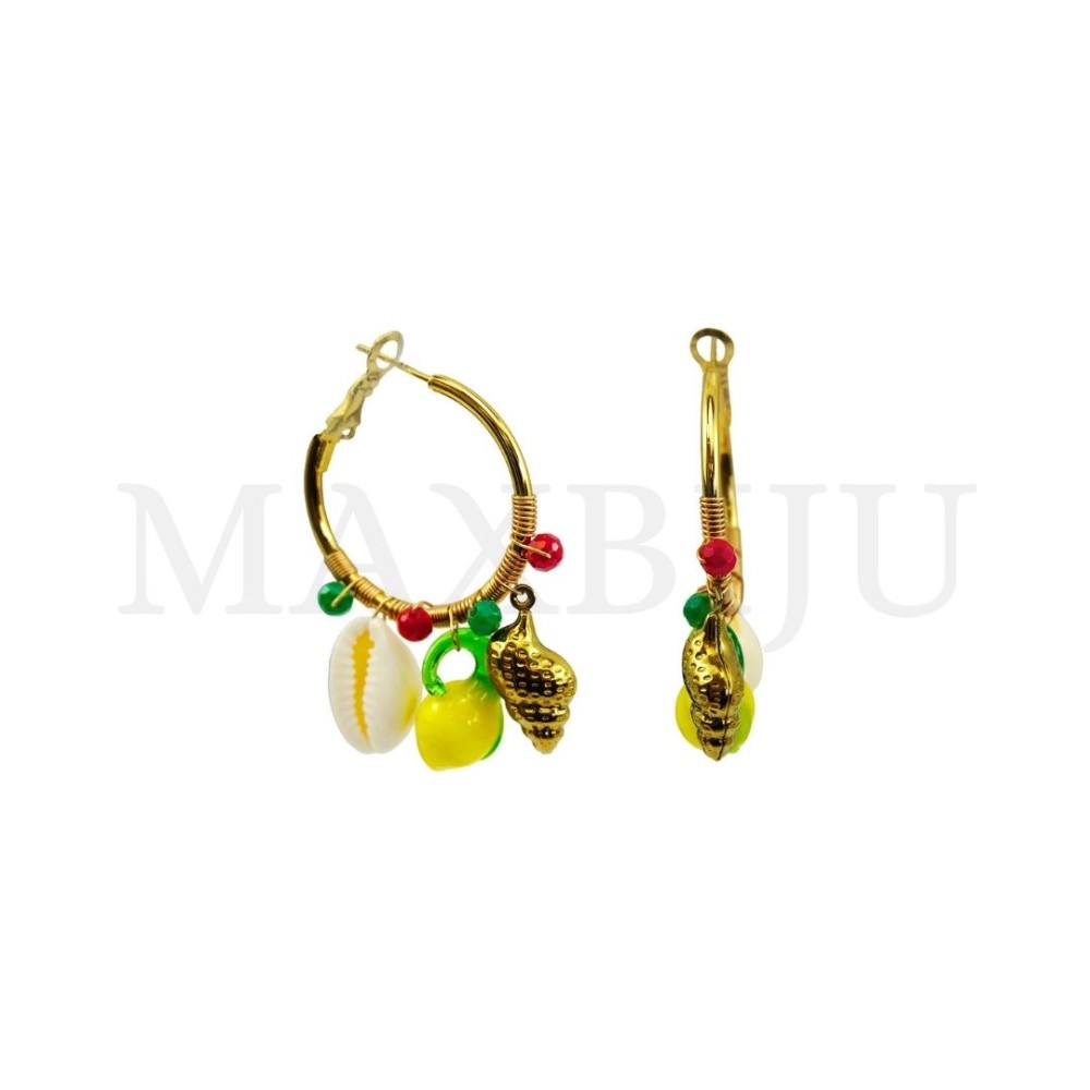 Stainless Steel  Earring - Lemon