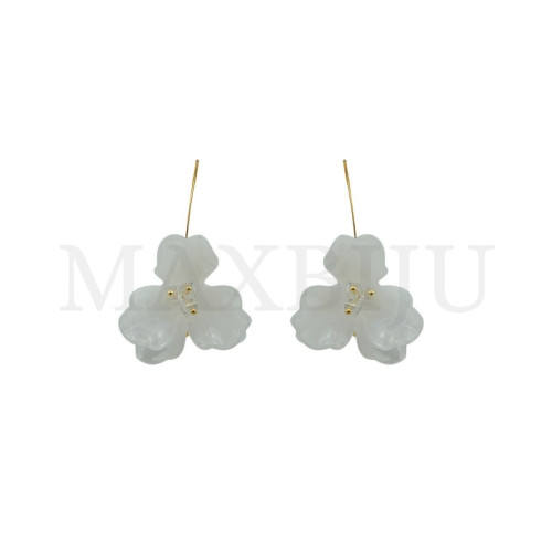 Stainless Steel and Resin Earring