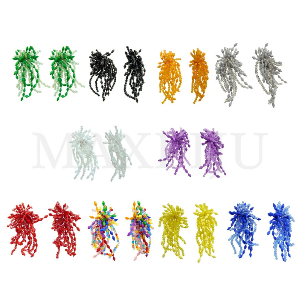 Stainless Steel and Resin Earring
