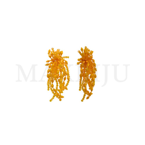 Stainless Steel and Resin Earring