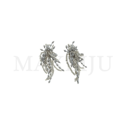 Stainless Steel and Resin Earring