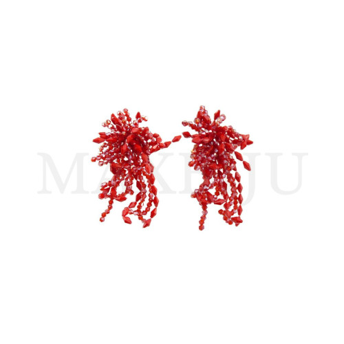 Stainless Steel and Resin Earring