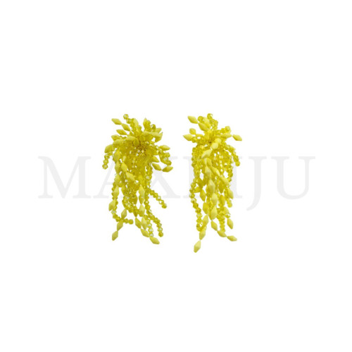 Stainless Steel and Resin Earring
